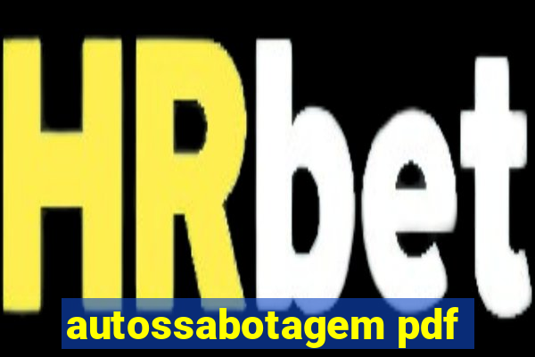 autossabotagem pdf